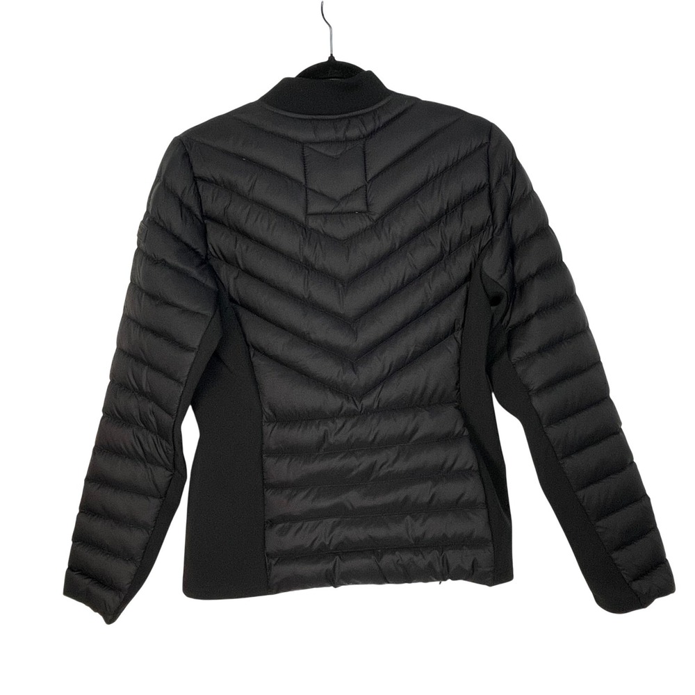 Hollister Women's Black 90% Down Puffer Jacket Full Zip Size M - Picture 2 of 11